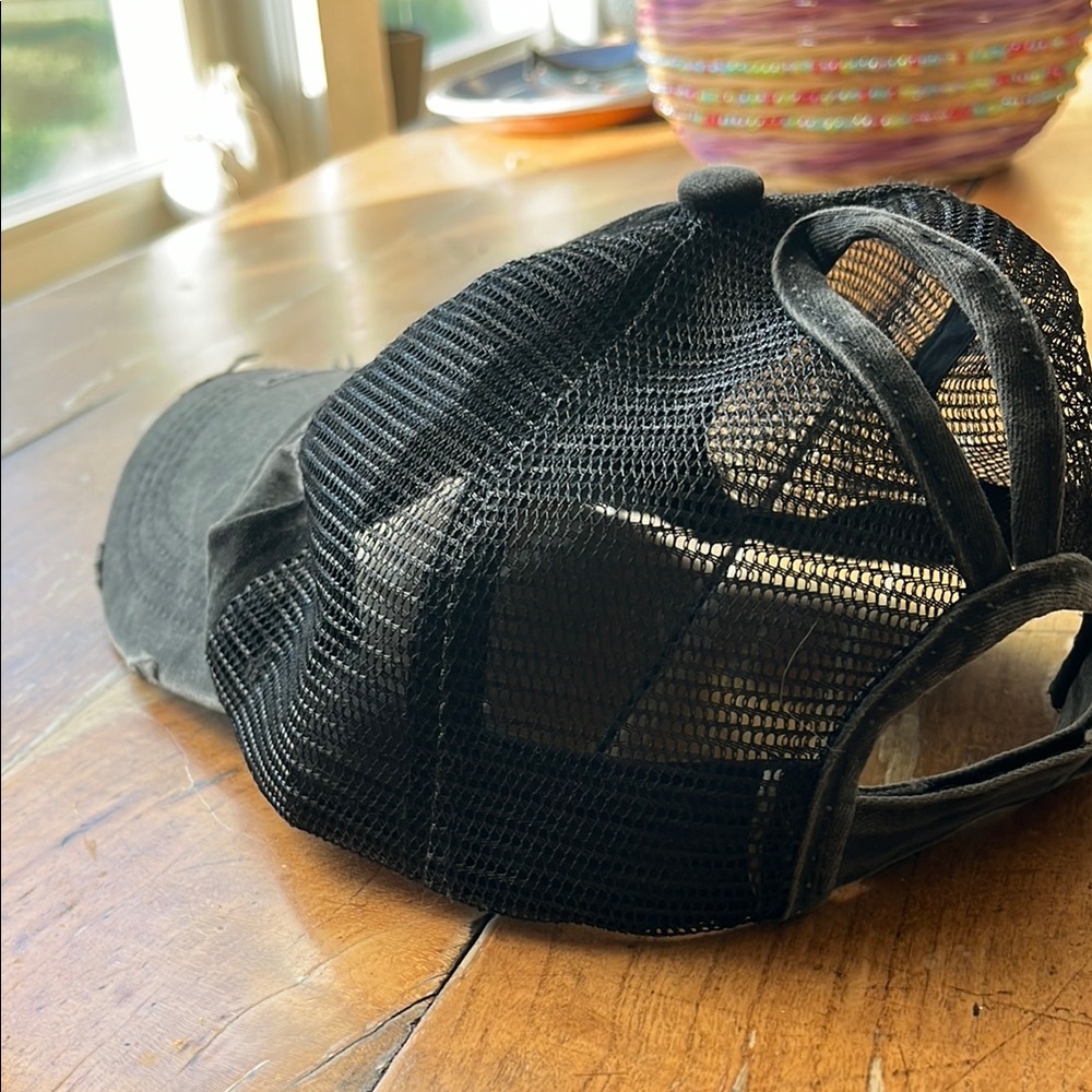 Blue Line Flag Hat - Picture 2 of 2